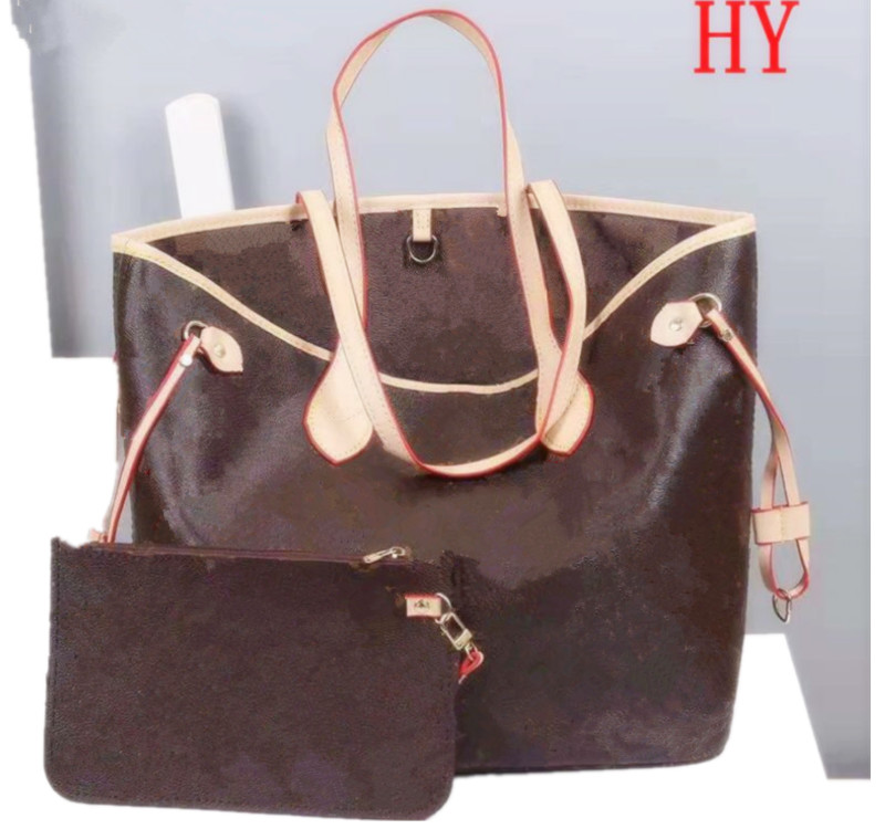 

Designers evening bags womens Handbags high qulity crossbody lady Shoulder Bag shopping tote coin purse 2 pcs/set louise vutton viuton, As pic