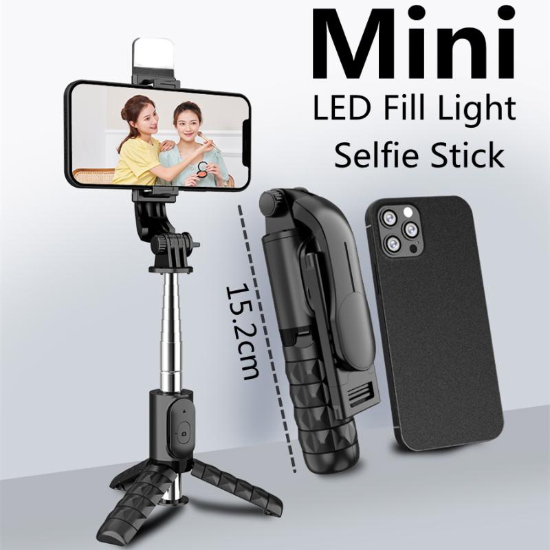 

Tripods Roreta Super Mini Tripod With Wireless Remote Extendable 4 In 1 Selfie Stick - 360Â° Rotation Phone Stand Holder