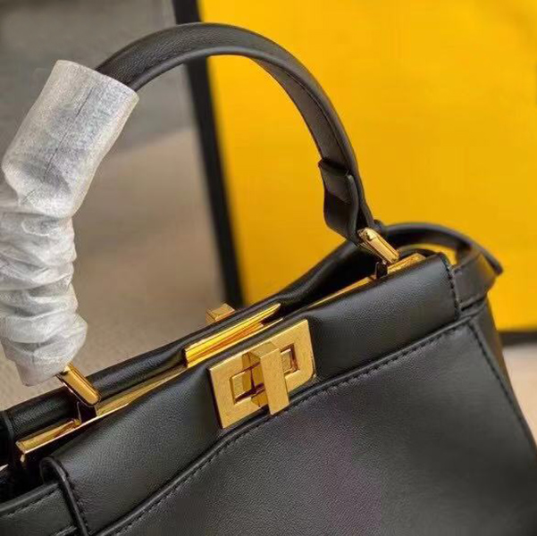 

Fashion new ladies shoulder bag big-name temperament high-quality pu leather classic handbag men's bag messenger bag female handbag, Black