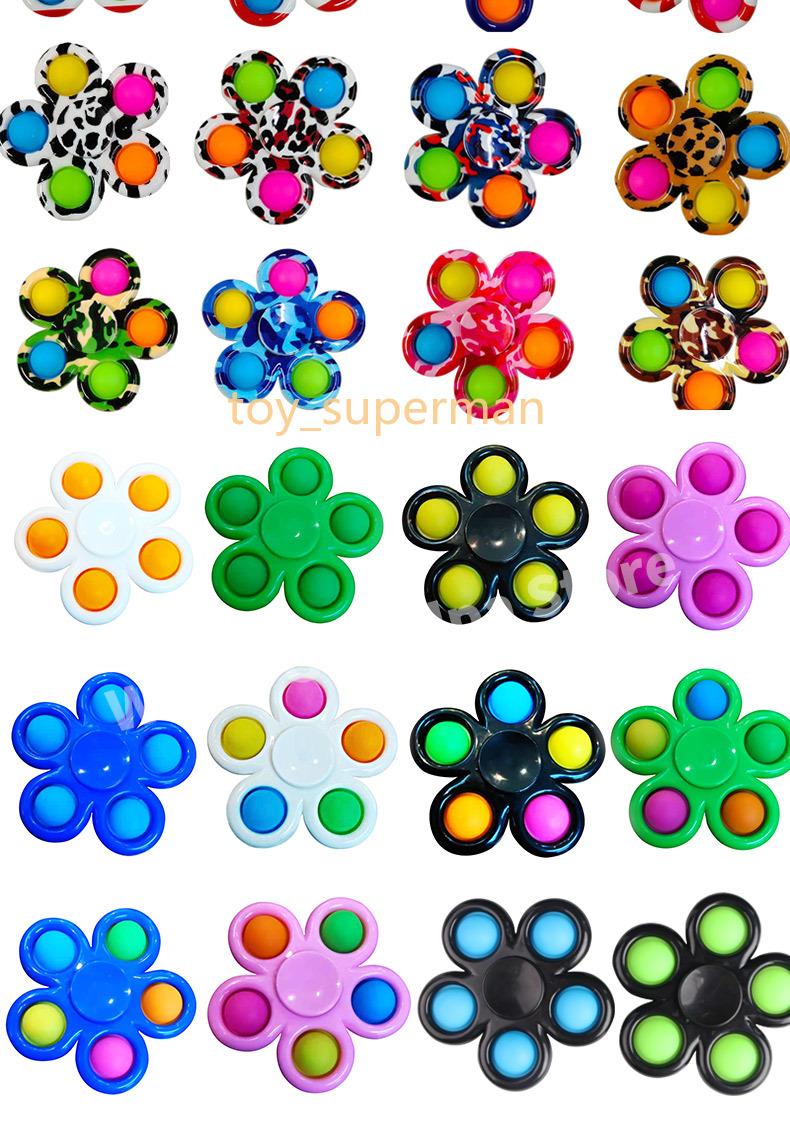 

Simple Dimple Pop Fidget Toys Spinning Top Anti-stress accessories Autism and stress relief for anxiety