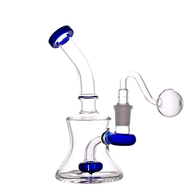 

Glass Beaker Dab Rig Bong Heady 14.4mm female Bongs Mini Water pipe Thick wax smoking hookah shisha with free glass oil burner pipe