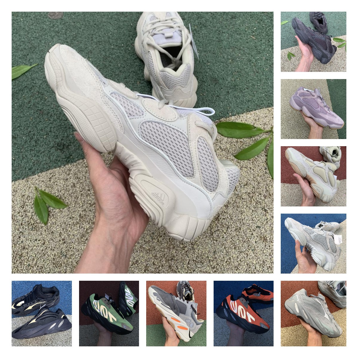 

2021 men shoes women sneaker Luxury Designer Basketball Men off bone white flat Sneakers Fashion loafers Running Outdoor Foam slides Runner 500 Trainers, 14