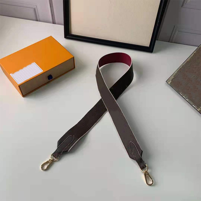 

fashion Sale86 Colors leather Straps Shoulder Bags Letters For Luxury Designers Women Crossbody Bag Old Flower Parts Strap Wholesale
