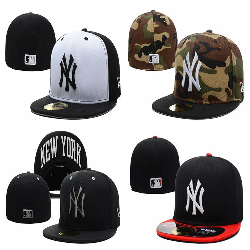 

New Arrival With original tag Top Quality Football Baseball fitted Hats unisex Embroidery Cap Teams Logo Hip Hop Hat, Blue;gray