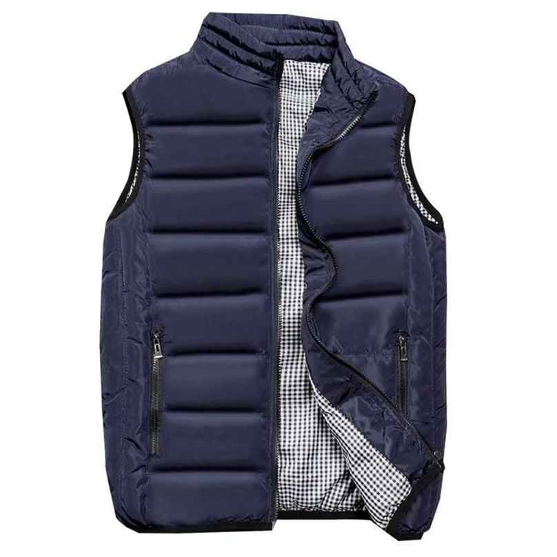 

Casual Vest Men Winter Sleeveless Jackets Male Style Solid Waistcoat Brands Men's Autumn Warm Outwear Plus Size Clothing 8 211111, Black