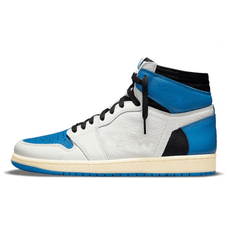 

Jumpman 1 Basketball Shoes High Athletics Travis Scott x Sneakers Running Shoe For Men Sports Torch Hare Game Royal Pine Green Court Eur 36-48, #1