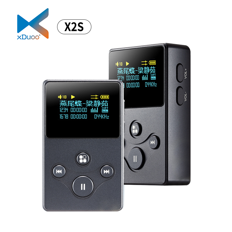 

XDUOO X2S Hi-Res Lossless Portable Music Player DSD128 24Bit 192Khz 128GB OLED MP3 Player