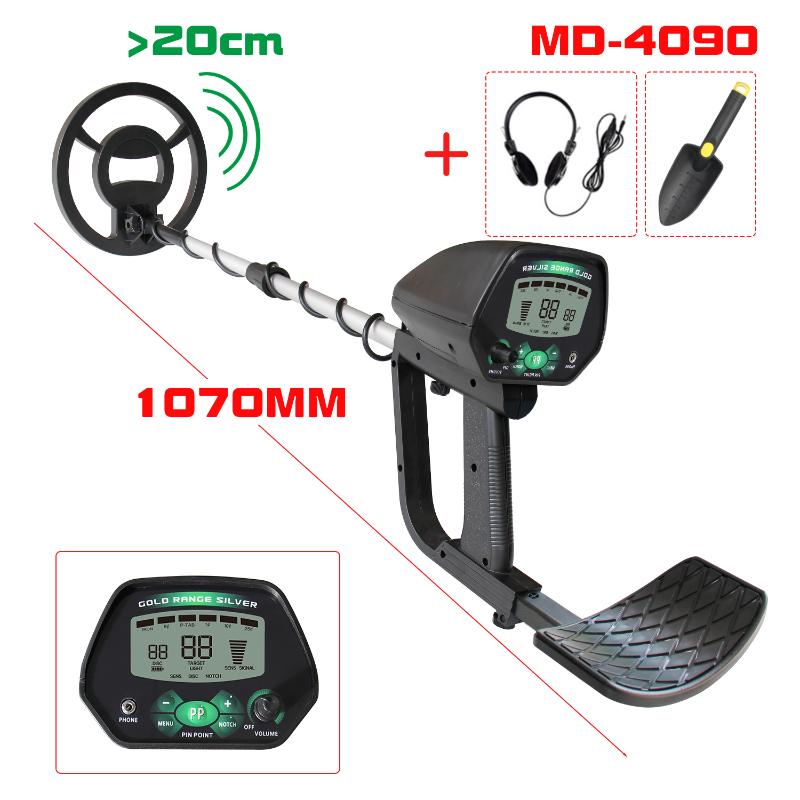 

Metal Detectors Detector MD 4030 P Underground Gold Waterproof LED Screen Treasure Seeker Portable