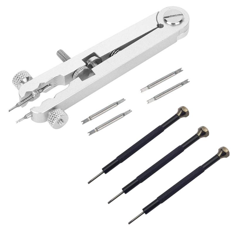 

Hand Tools 6825 Watch Pliers Removal Strap With Screw Adjustment Length Size Replacement Repair Tool For Rolex Bracelet