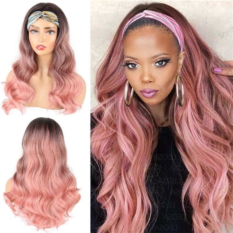 

Headband wig, Black