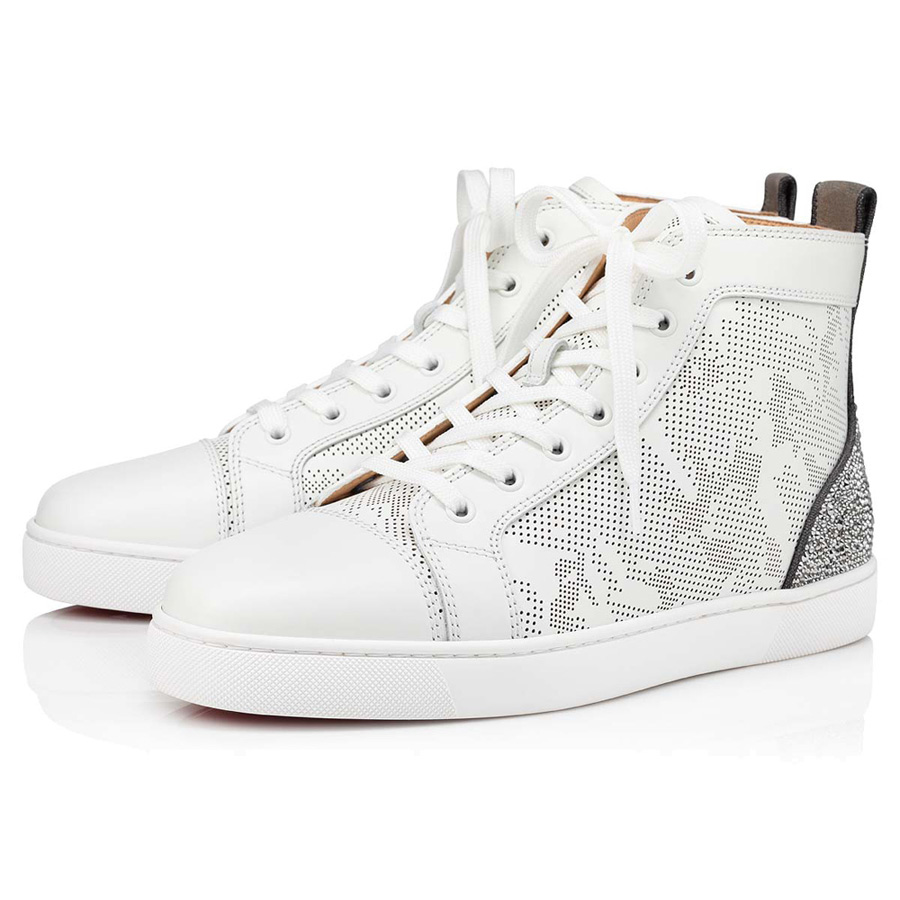 

Senior Designer High Top Red Bottom Dress Shoes Fun Lous Sp Strass Flat Sneakers Popular Men Women Elastic Band Calfskin Grid Comfortable Run Walk Casual Sports Shoes, #1