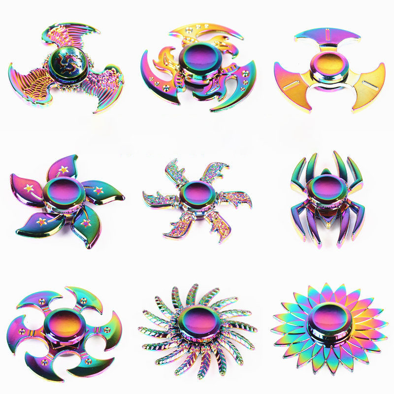 

DHL Decompression Toy Handheld rotating metal adult alloy gyro colorful