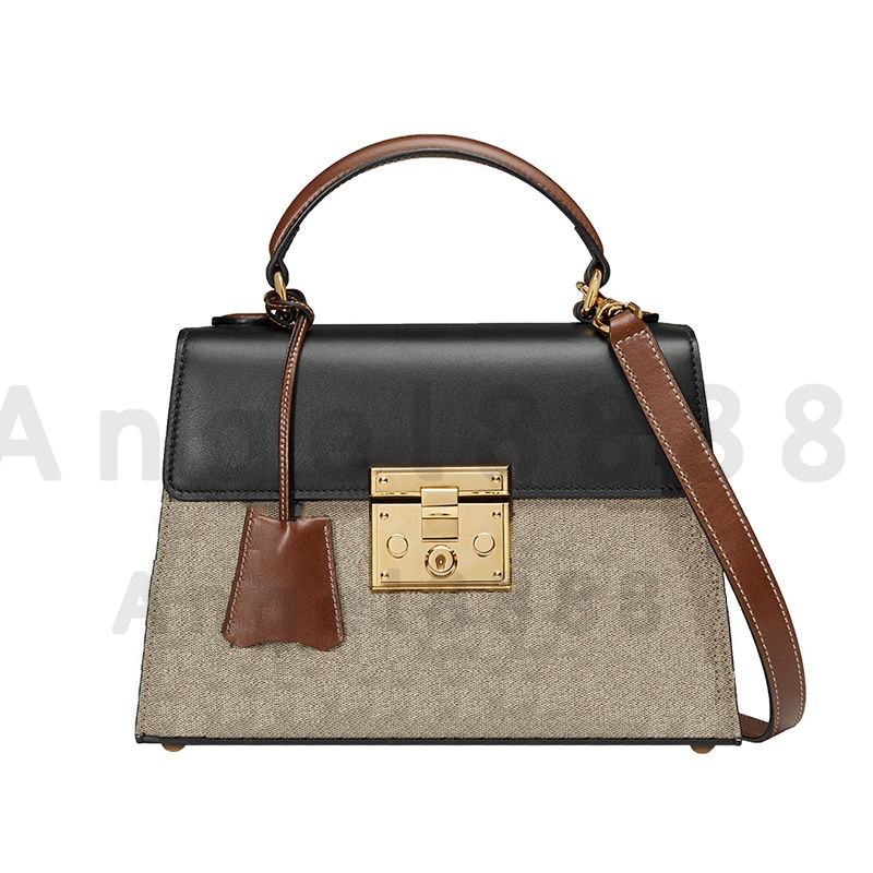 

Luxury Designer Brand Fashion Shoulder Women bag classic style Handbags purse Metallic totes phone bags lady Elegant cross body vintage temperament, Picture color with logo 28*11*20cm