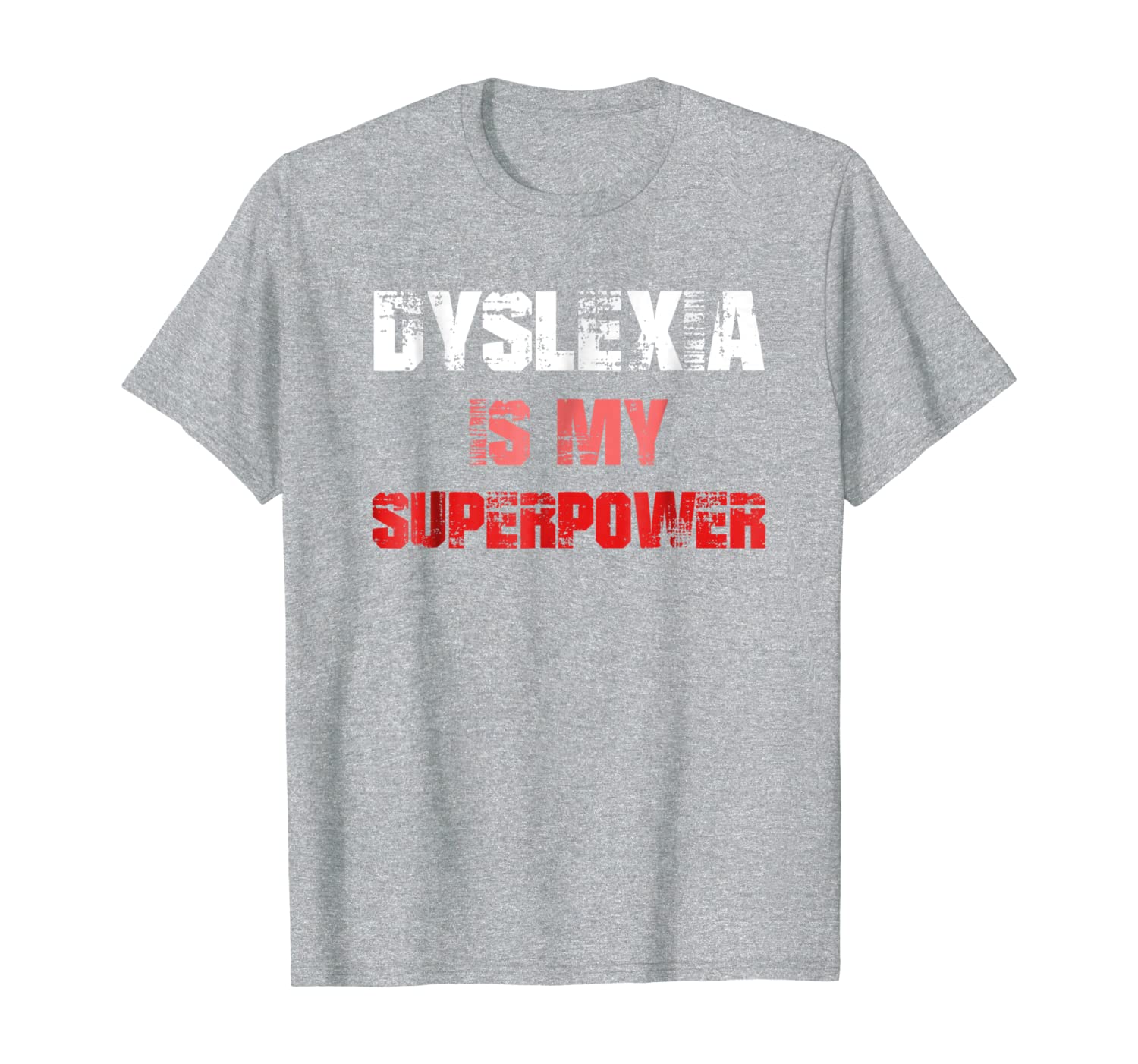 

dyslexia is my superpower t-shirt dyslexia awareness tee, White;black