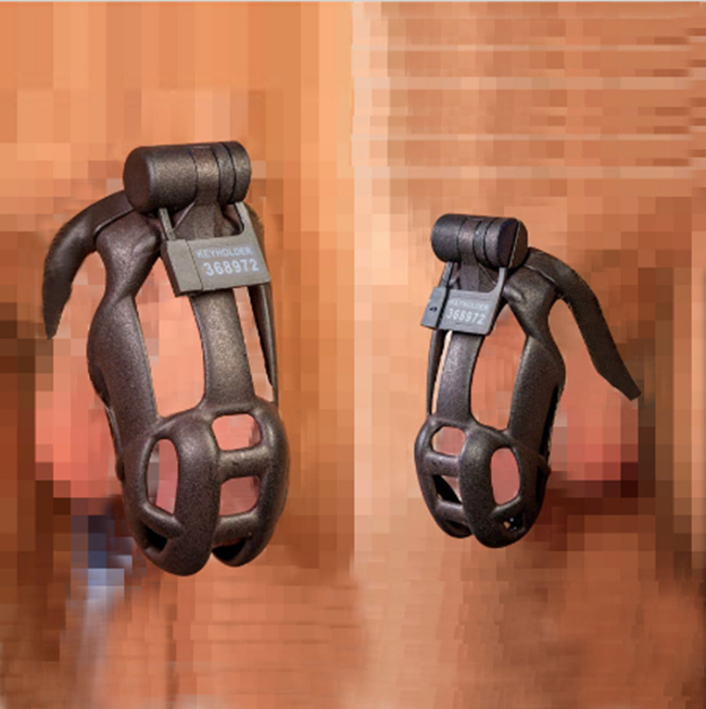 

New Design Air Lock Pin For Cobra Cock Cage with 5pcs Plastic One-time Code Lock Chastity Device Accessories Lock