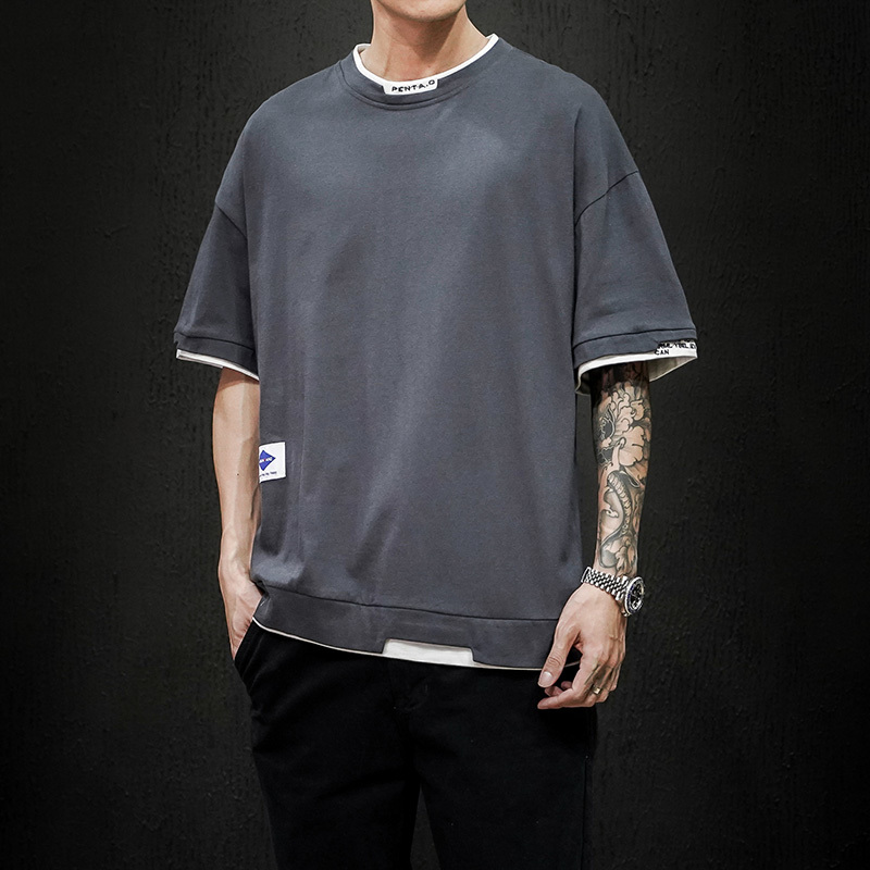 

2021 New Short Sleeve t Shirt Men Casual Mens Cotton Plus Size Tshirt O-neck Summer Tee Running Fashion Tshirts Roaj, Yellow