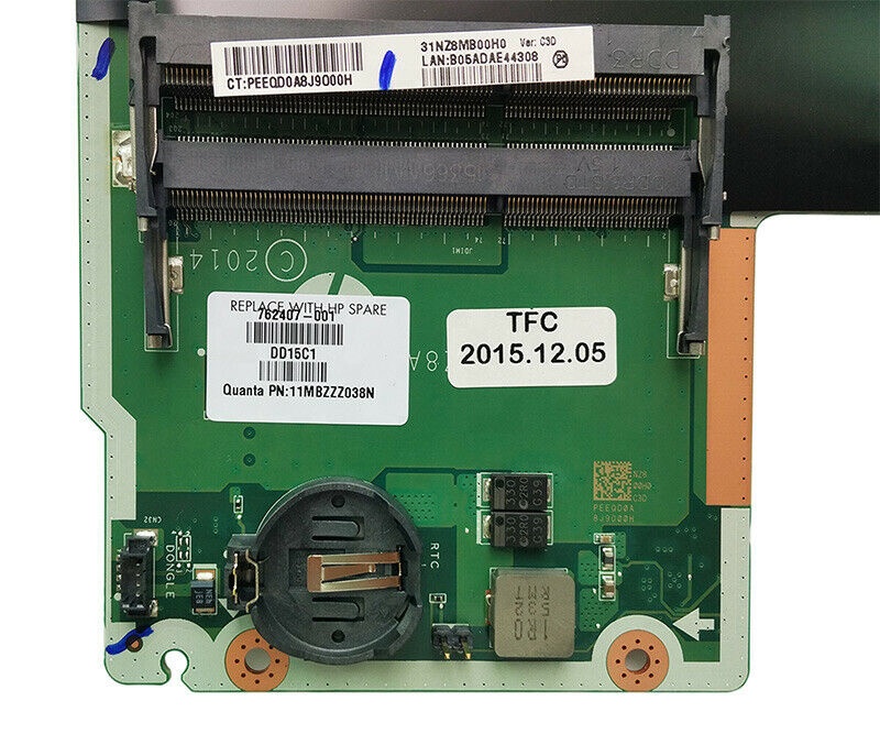 

762407-001 For HP ENVY Touchsmart 27-K 23-K AIO Motherboard 762407-501 DANZ8AMB6C0 Mainboard 100%tested fully work