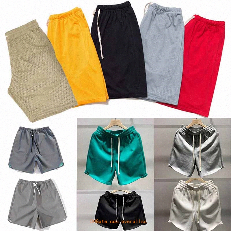 

2022ss Mens Shorts Pants Casual Letter-printed trousers with loose loops hip-hop fog womens Summer Short pantDMjj#