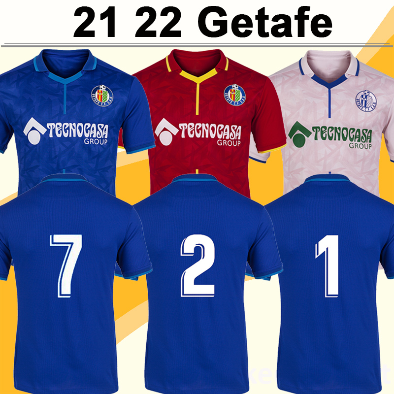 

21 22 Getafe CF MATA JANKTO Mens Soccer Jerseys MACIAS ENES UNAL MAKSIMOVIC DAMIAN FLORENTINO Home Away 3rd Football Shirts Uniforms, Qm6222 21 22 home l. lig. patch