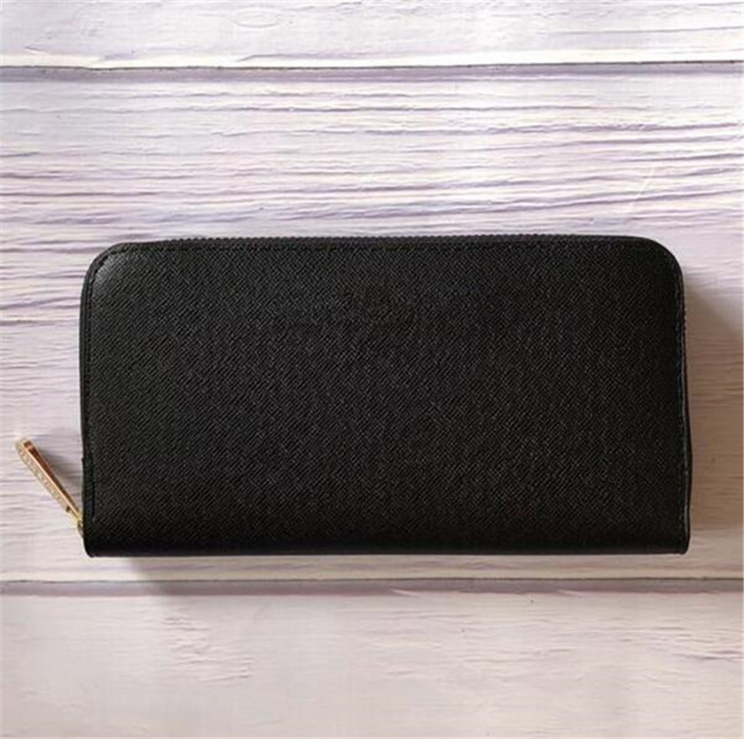 

Wallet designer luxury handbags clutch bag card holder pu leather high quality with box letter flower print women girl fashion purse Pretty lianjin252