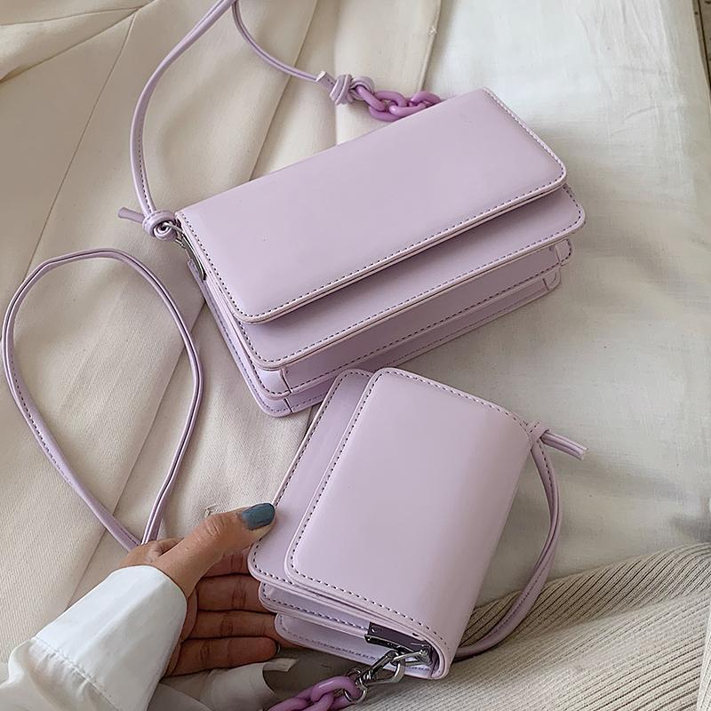 

Solid color Mini Square Crossbody bag 2021 Summer New Quality PU Leather Women's Designer Handbag Casual Shoulder Messenger Bag, 12 cm green