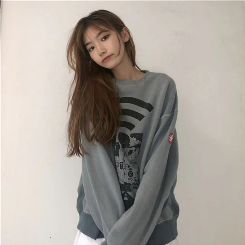 

2021 New Ss 20ss Overdye Md Range Crew Neck Crewneck Men Woman Sweatshirts Cavempt Hoodies 4uvh
