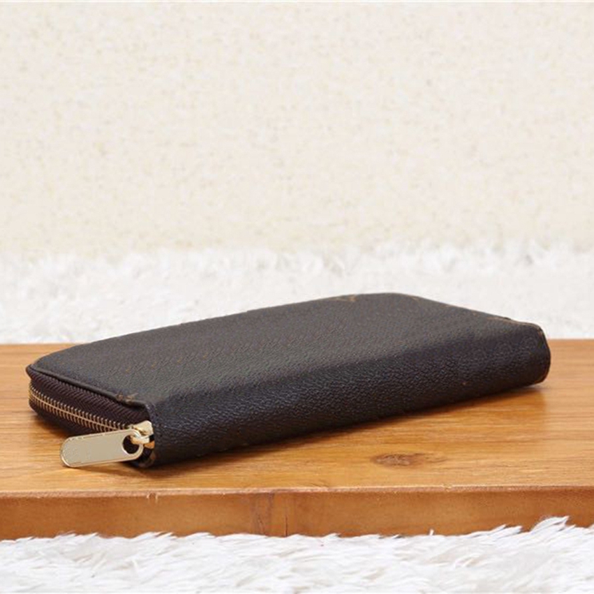 

Woman long wallet purse women Original Bag high quality fashion wallets 29, Classic flower brown + red
