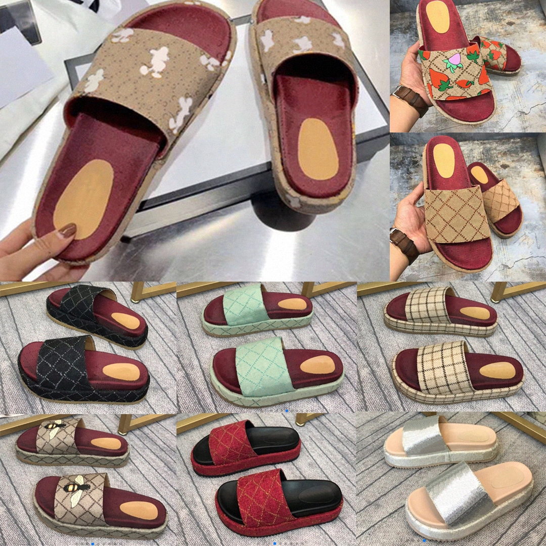 

woman slippers fashion Beach Thick bottom slippers platform women Shoes Alphabet lady Sandals Leather High heel slippers Large size 20 7BPF#, Black