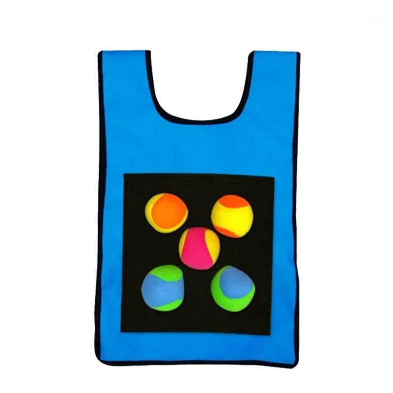 

Outdoor T-Shirts Dodgeball Game Vests With Balls Sticky Ball Vest For Kids Garden Activity Game1, Rose red