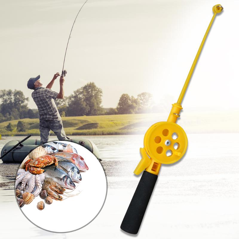 

Boat Fishing Rods 34cm Plastic Children Portable Ice Winter Rod Beginner Outdoor Sport Fish Poles Tackle Accessories