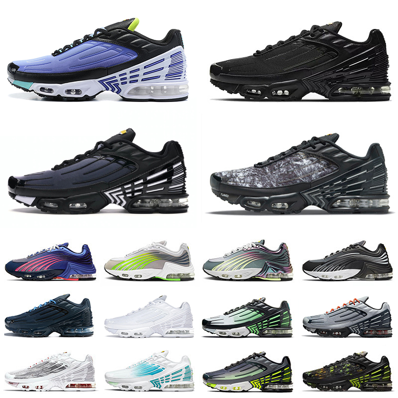 

2022 Newest TN 3 Tuned III Plus 2 Men Women Running Shoes Purple Green Radiant Red Black White Obsidian Wolf Grey Blue Trainers Sports Sneakers Outdoor Jogging Walking, A4 36-46 green