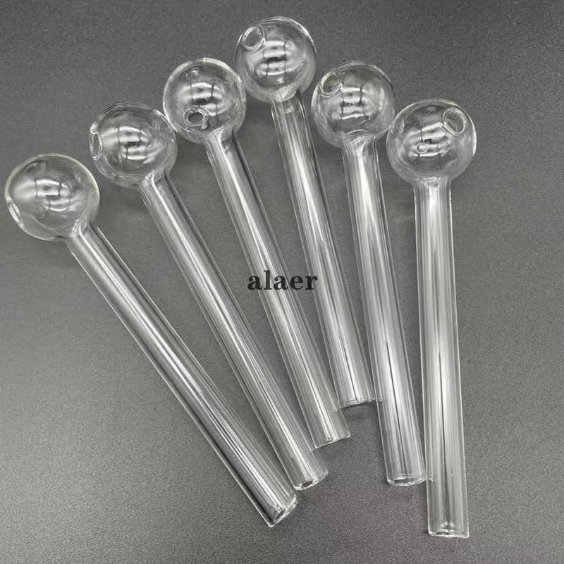 

Alaer Cheapest Pyrex Glass Oil Burner Pipe Clear Glass Oil Burner clear Great Tube Glass Pipe Oil Nail Pipe