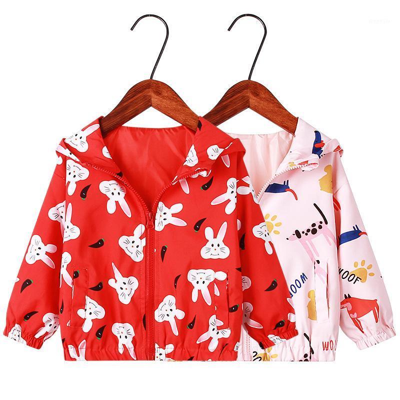 

Jackets 16 Colors Spring Kids Clothes Boys Children Hooded Zipper Windbreaker For Girls Enfant Waterproof Hoodies, Blue;gray