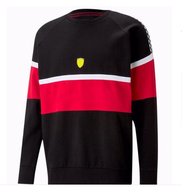 

F1 racing suit round neck sweater, autumn and winter windproof sweater, the same style can be customized for fans