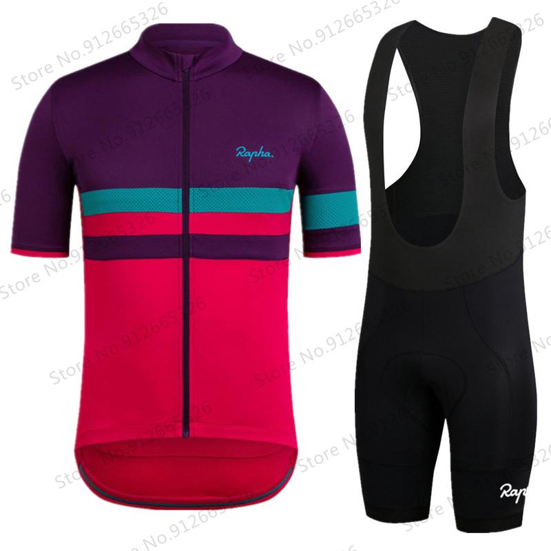 

Racing Sets Cycling Jersey 2022 Triathlon Men Bike Set Short Sleeve Breathable MTB Maillot Ropa Ciclismo Summer Bicycle Clothing, Black;blue