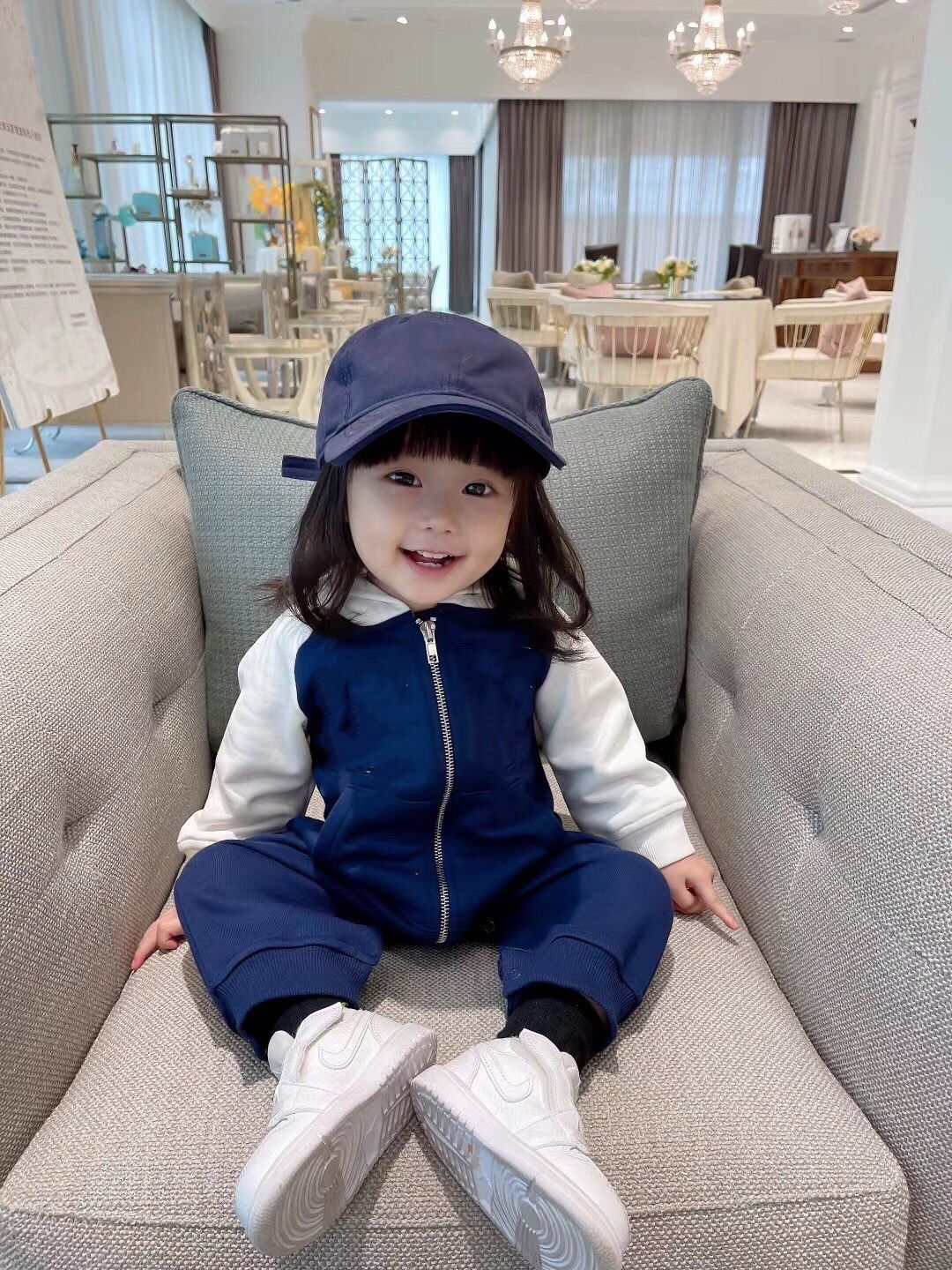 

Autumn Winter Child Overalls Newborn Boys Thick Cotton Jumpsuit For Baby Girls Hooded Romper Infant Clothing 6-24M, As show