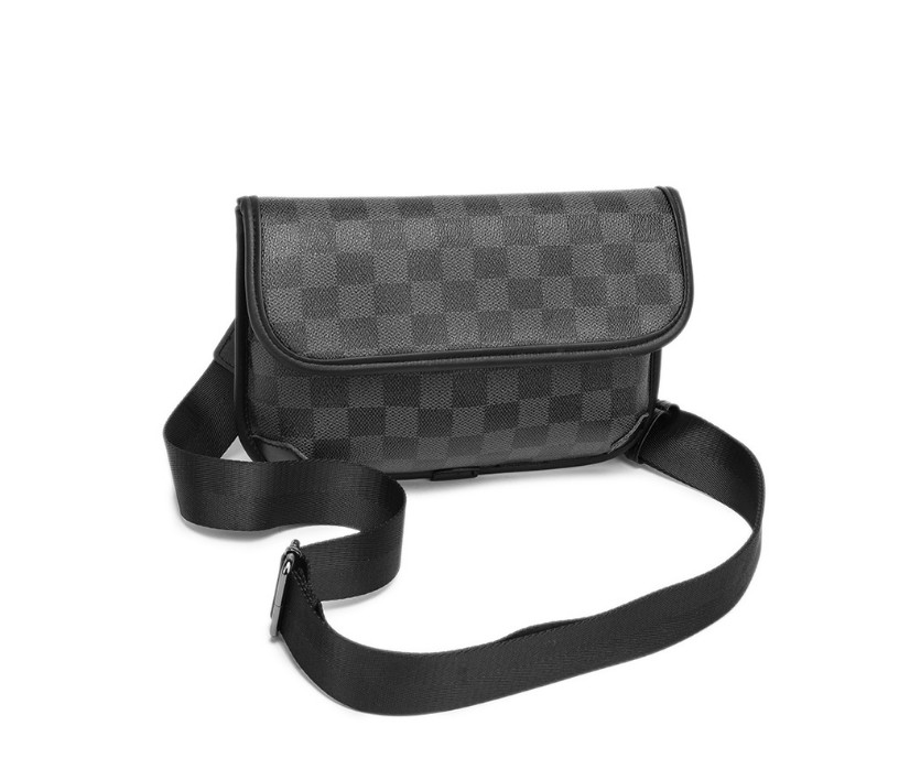 

luxury Women's messenger bag Vintage leather shoulder Fashion crossbody bags Business men Small handbag