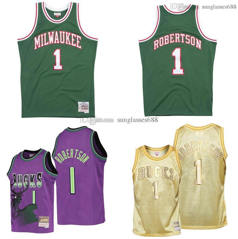 

Stitched Oscar Robertson Jersey S-6XL Mitchell & Ness 1971-72 Mesh Hardwoods Classics retro basketball jerseys Men Women Youth