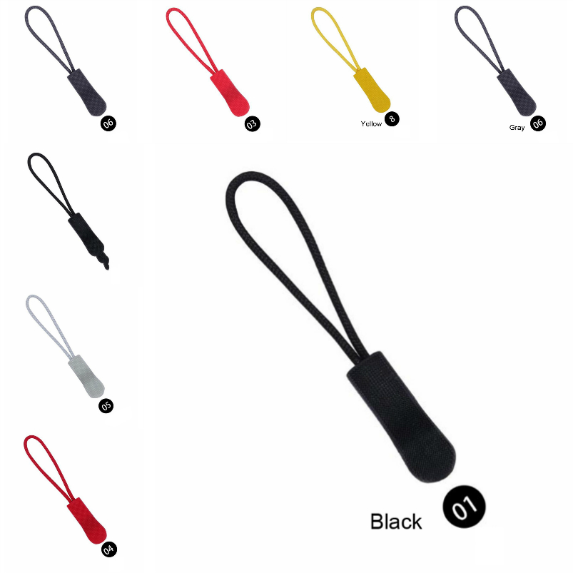 

NEW cheap Fashion Men women Designer Black White Red Casual Zipper Bag Parts Zipper c0112