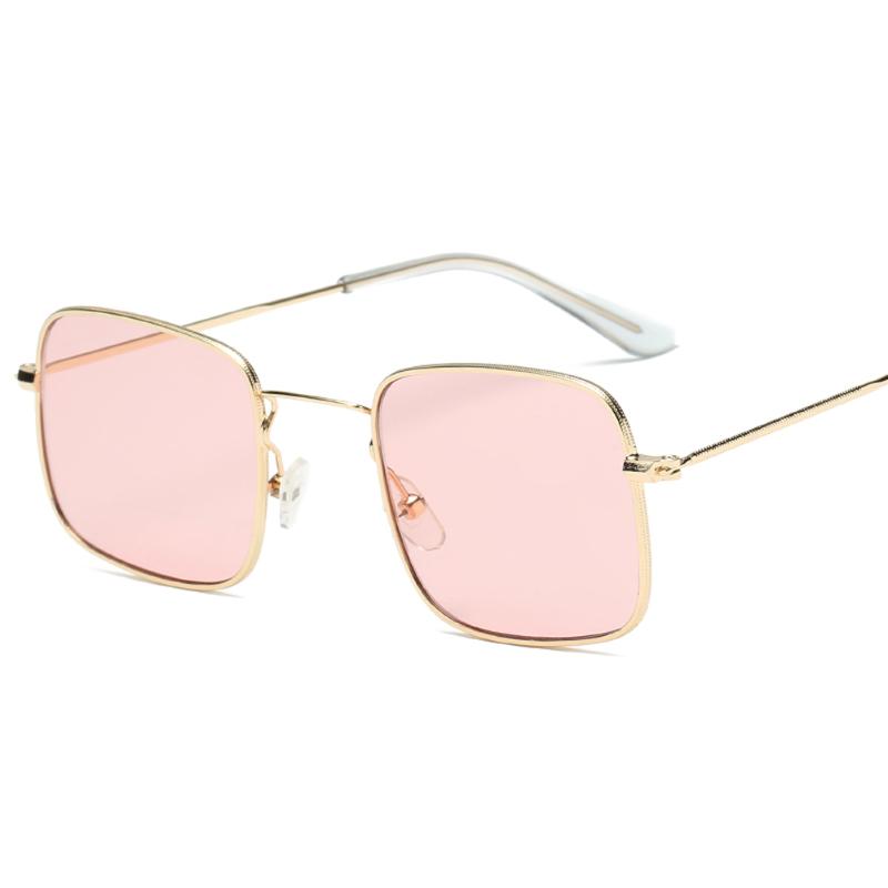 

Sunglasses Luxury Square Women Brand Designer Female Sunglass Vintage Rimless Sun Glasses For Men