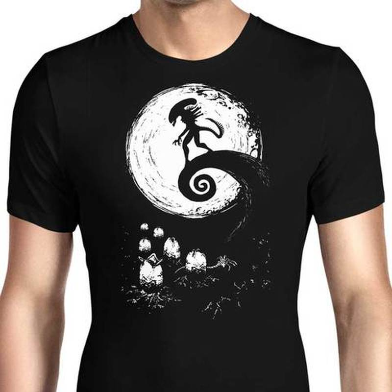 

Creative cartoon fashion casual unisex ins short sleeve printing black and white cartoon letter case men and women short sleeve T-shirt, White;black