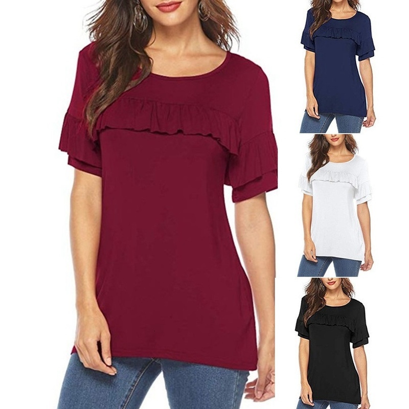 

2021 Vintage Stripped t Shirt New Fashion Clothes for Women Summer Tops Letter 90's Printed Tshirt Harajuku Streetwear Ruffle Tshirts T6nt, Black