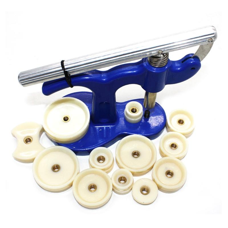 

Repair Tools & Kits 20 Pcs Watch Back Press Fitting Dies Kit Round Rectangular