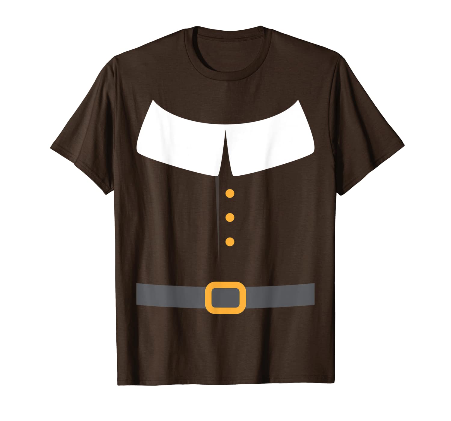 

pilgrim costume shirt, funny cute thanksgiving gift, White;black