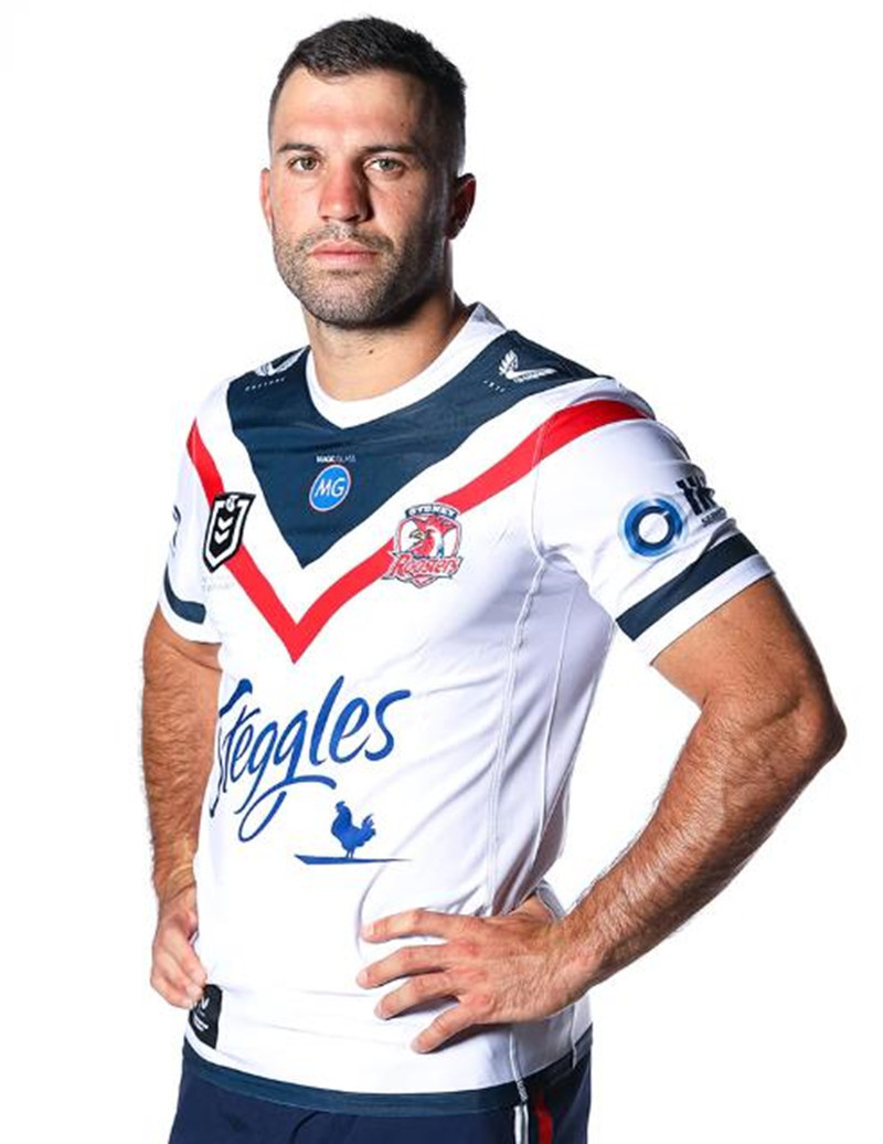 

2021 SYDNEY ROOSTERS AWAY RUGBY JERSEY size S----5XL, Black