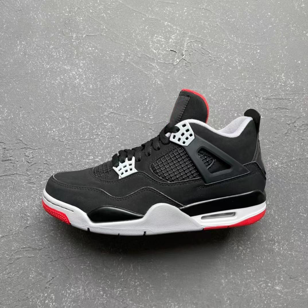 

basketball shoes js 4 red thunder outdoor 4s running leather sneakers good quality ship with box size40-47.5