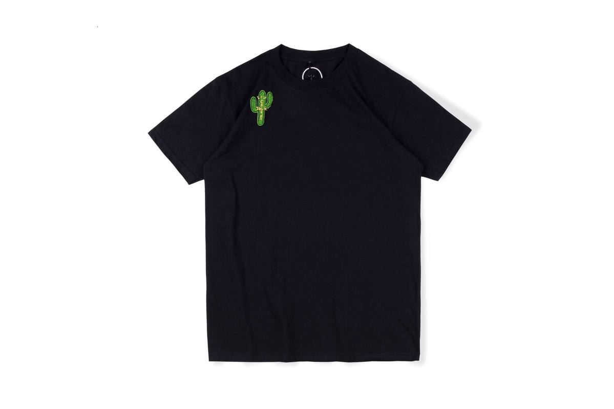 

2021 New Travis Scott Cactus Jack 100% Cotton 1:1 High Quality Shirts Men Women Justin Bieber Astroworld t Shirt 5h91, White