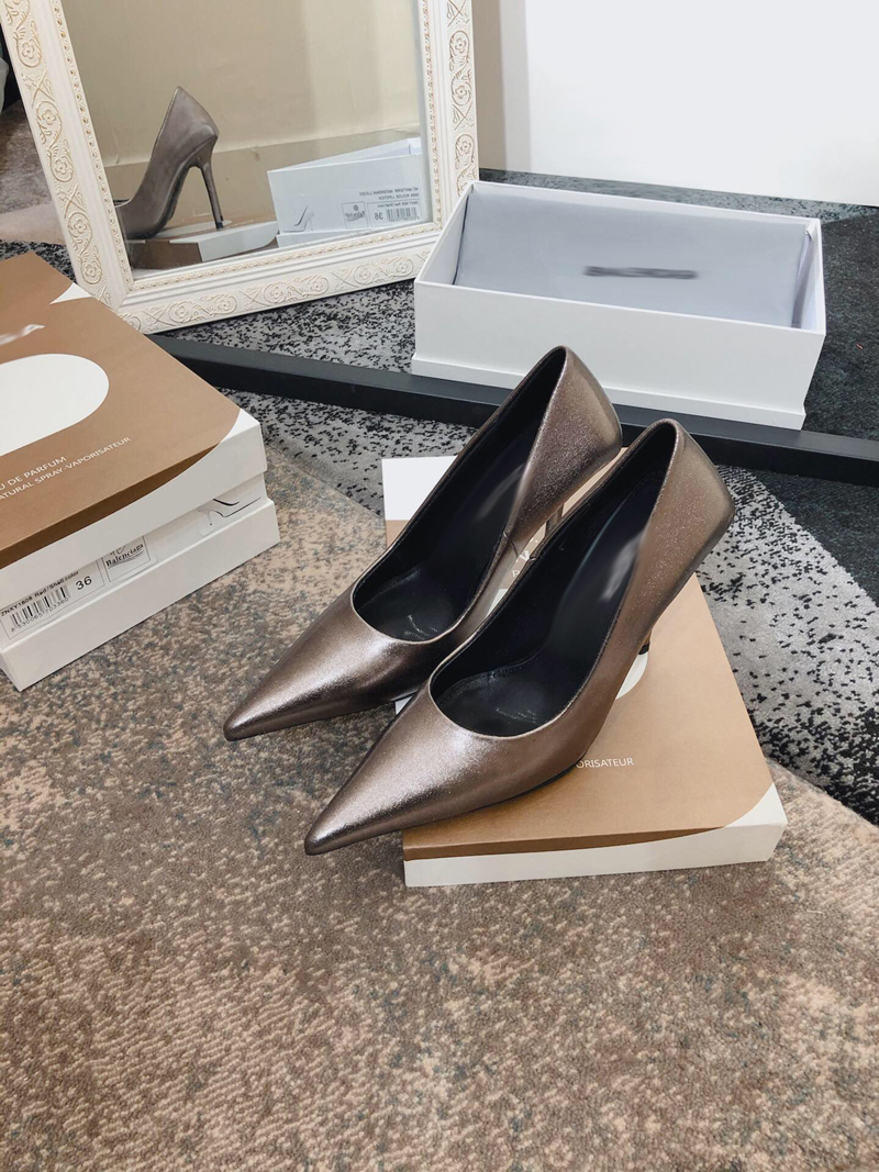 

2021 Good Quality Fashion Women Luxurys Designers Shoes Designer Sandals Womens Luxury High Heels Sandal Dress Shoess With Box Size 35-41 -H521, Gold