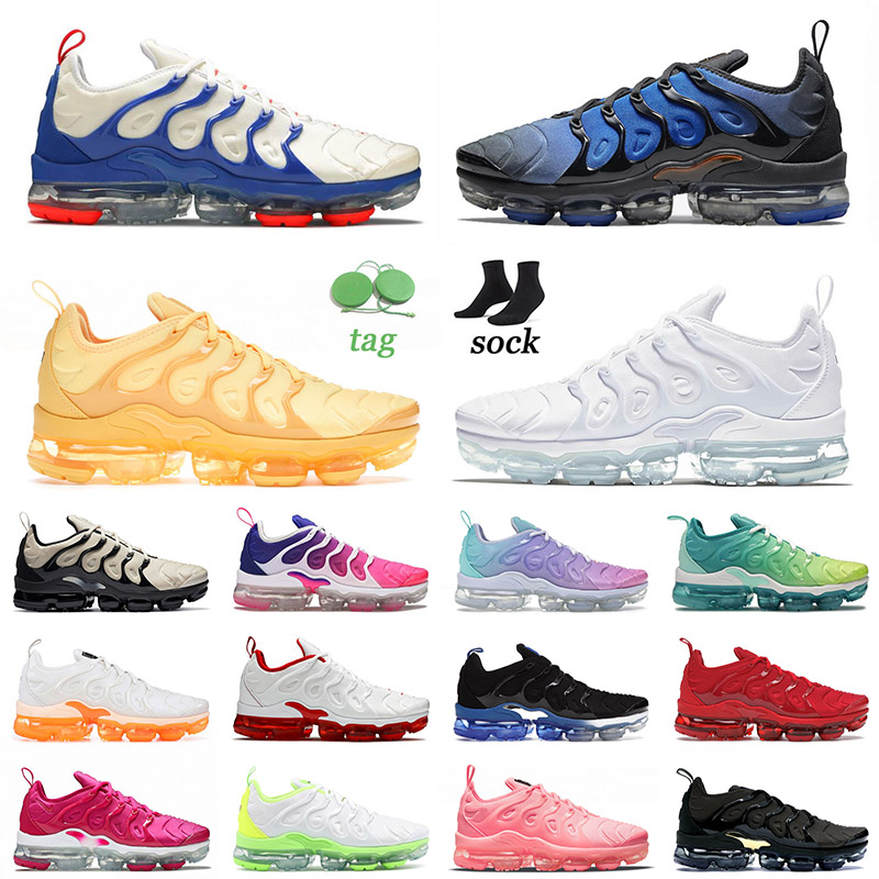 

2021 Arrival Tn Plus Size Us 13 Running Shoes Mens Women University Gold Triple White Knicks Vibes Light Bone Pastel Off Trainers Authentic Sneakers 36-47, C30 knicks vibes 39-47