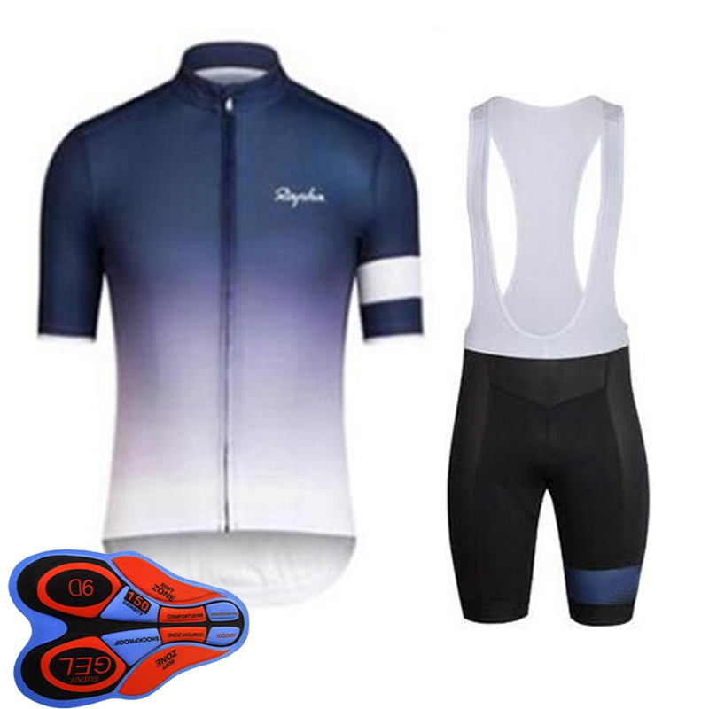 

RAPHA Team Bike Mens Cycling Short Sleeve Jerseys Bib Shorts Set MTB Clothing Breathable Road Racing Outfits Outdoor Sports Wear Ropa Ciclismo S21031611, Only jersey
